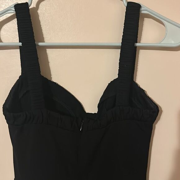 Reformation black bodycon dress size 2 - Picture 4 of 8